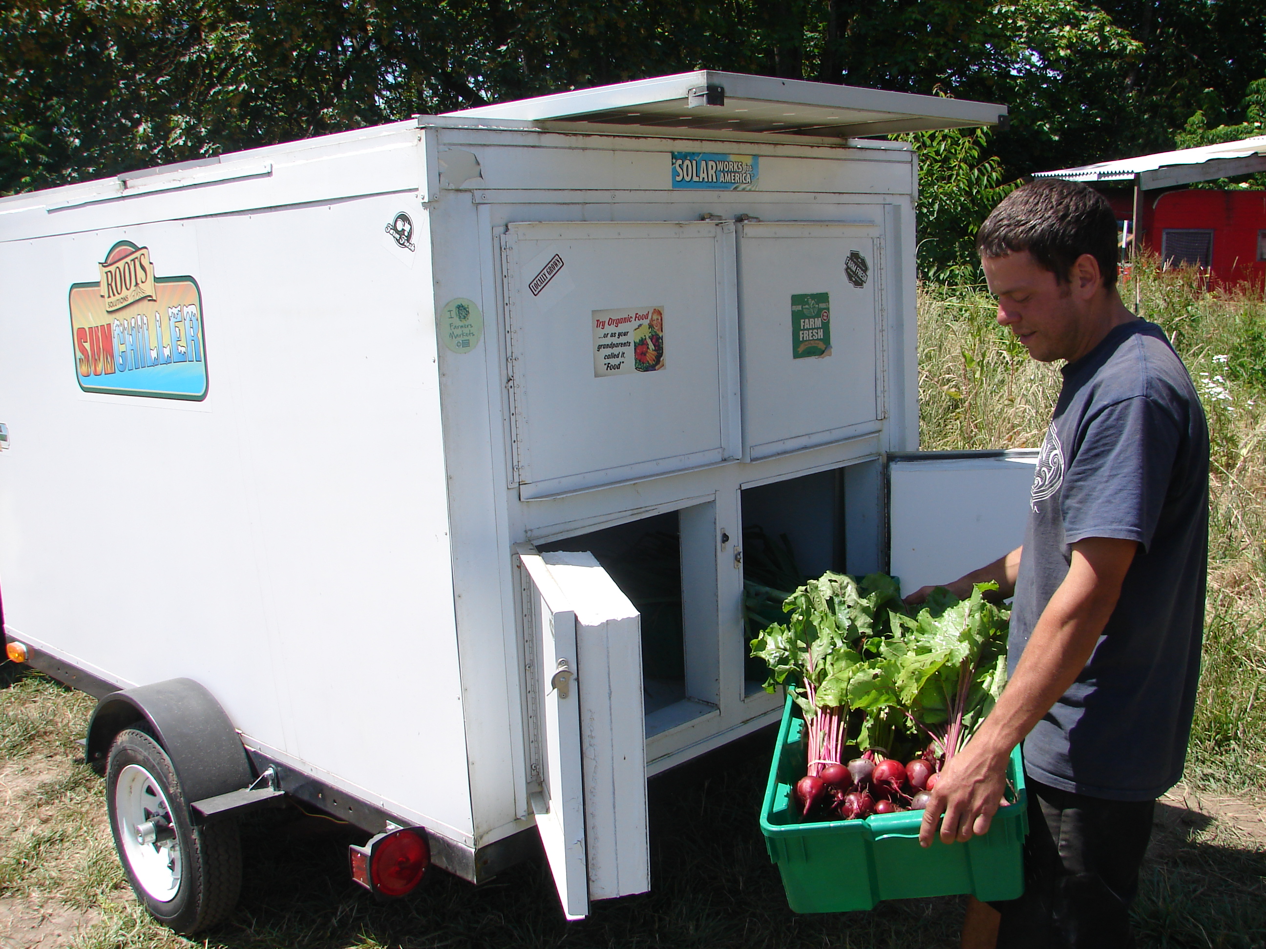 Solar Chiller Trailer